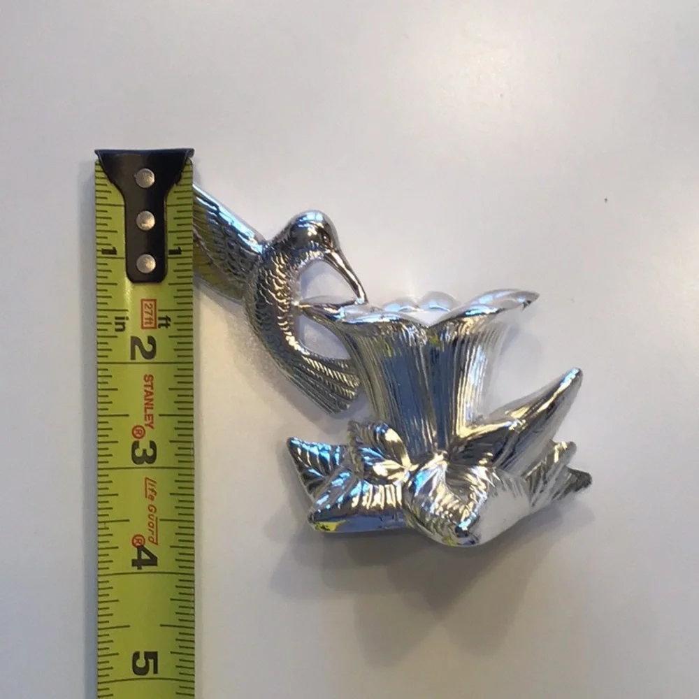 Gorham Hummingbird Candlesticks Holders Silverplated Pair Set Heritage Italy